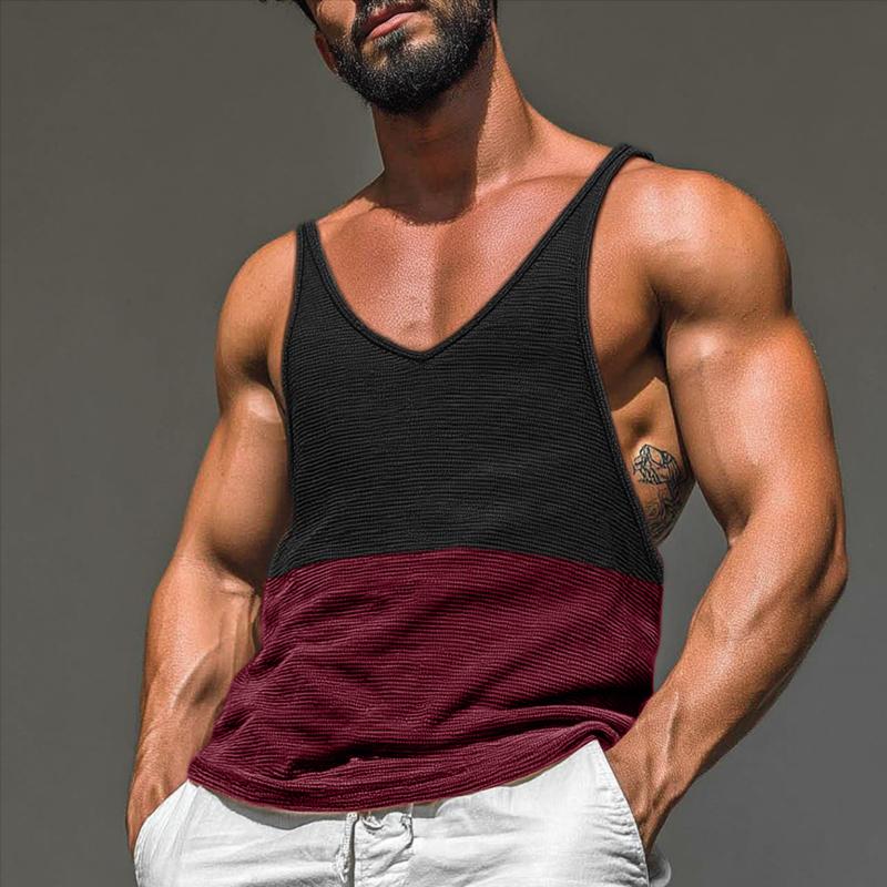 

INCERUN Мужские майки на бретелях Повседневная текстура Без рукавов Со строчкой Камзол 4XL