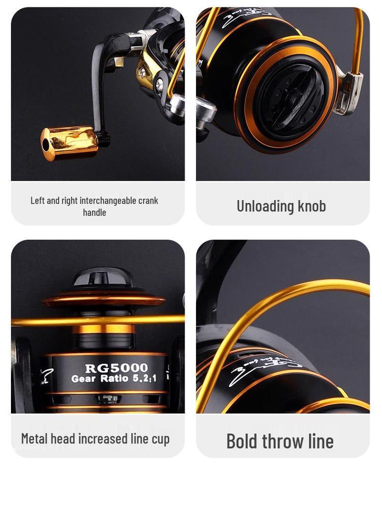 Ultra-Hard Sea Rod Set with Accessories for Long Cast Fishing