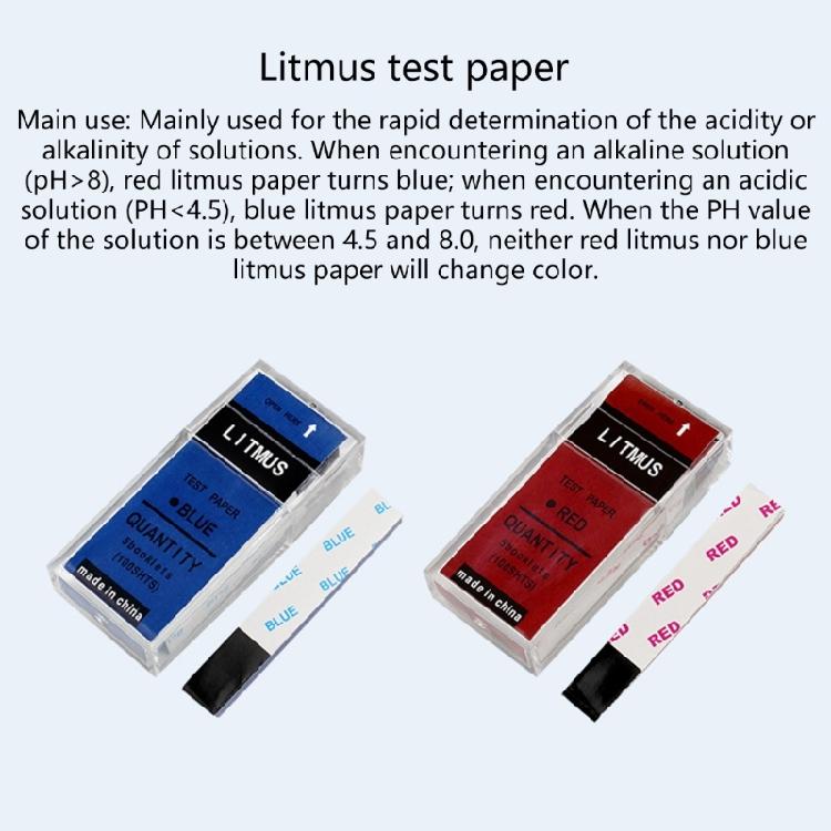 2Box Litmus Test Strips Set 200 Acid and Base Testing Strips Total Quick And Accurate Acid Alkali Measurement For Daily Use