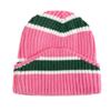 Unisex Kpop Style Winter Hats,Fashionable Beanie Hats For Young People, Couple Street Hats, Elegant Striped Design Knitted Hats