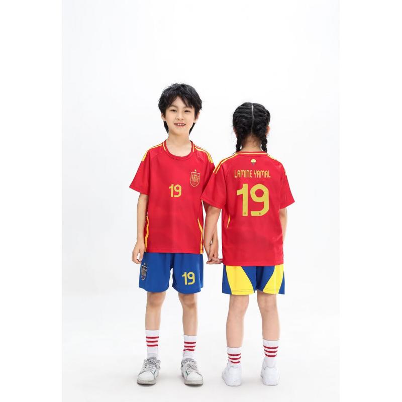 2025 Spain Home No.19 Kids  Soccer Jersey 26