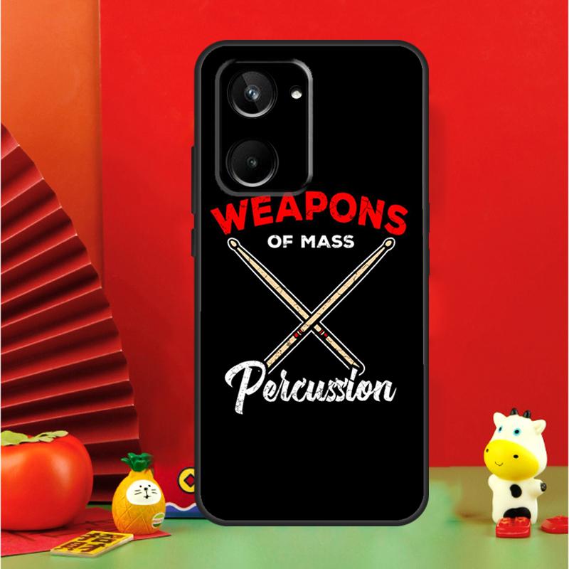 Drum Drummer Music DJ For Realme 15 Pro GT7 GT6 10 11 12 13 14 Pro Plus C65 C67 C63 C61 C51 C53 C35 C75 C55 Case