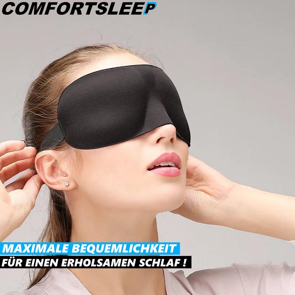 COMFORTSLEEP Augenmaske 3D Premium Schlafmaske Schlafbrille Augenbinde