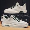 Spring 22 New Low-top Flat Baseplate Shoes Student Casual Leather Sports Little White Tide Shoes