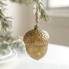 Wooden Christmas Tree Hanging Ornaments Acorn Hazelnut Colorful Christmas Ornaments Xmas Tree Decorations