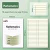 30-Sheet Student Writing Practice Workbook: Math, Square Grid, Pinyin for Kindergarten to 12th Grade