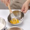 Wielofunkcyjna miska ze stali nierdzewnej na sałatę z oznaczeniami pomiarowymi, miska na warzywa, miska do mieszania jajek, miska na zupę, do gotowania w kuchni