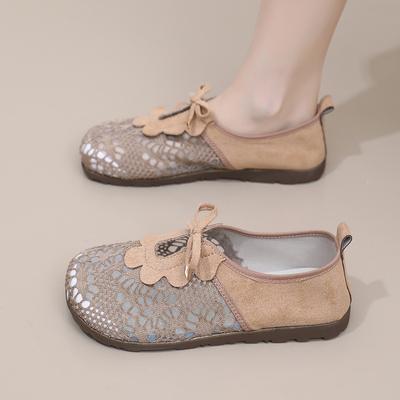 Shoes Women's 2025 New Comfortable Lazy Round Head Breathable Versatile Women's Shoes Wear-resistant Non-slip Fashion Shoes