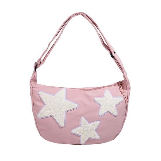 

Women Hobo Bag Star Patterns Crossbody Bag Cute Star Tote Shoulder Bag Handbag for Girls College Travel Street Daily Errands