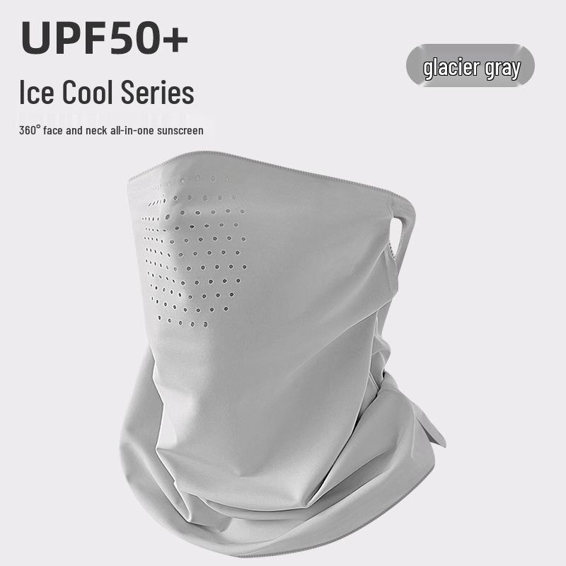 

Unisex Summer Thin Ice Silk UV Protection Face Mask for Cycling