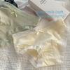 Ladies Spring and Autumn Simple Lace Pure Cotton Antibacterial Crotch Waist No Trace Briefs
