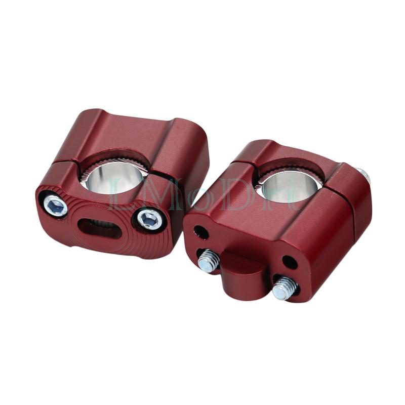 LMoDri Motorcycle Handlebar Risers Universal 22mm 28mm CNC Aluminum Alloy Handle Heightening Code Motorbike Frame