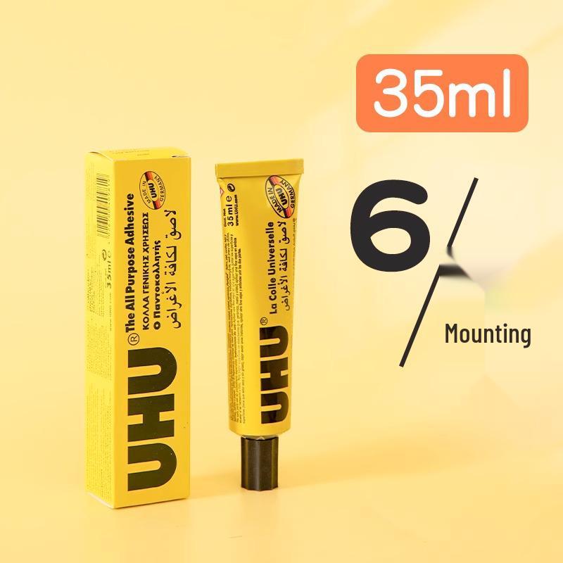 UHU Super Glue - Strong Adhesive for Handcrafts, Woodworking, and Shoe Repair.