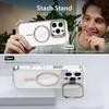 Luxury Magsafe Magnetic Wirelesss Charge Case for IPhone 16 15 14 Plus 13 12 11 Pro Max 16e Camera Protector Holder Clear Cover