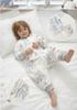 All-Season Toddler & Baby Split-Leg Cotton Sleeping Bag Pajamas