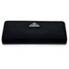 Prada 1MH132 Triangle Logo Plate Long Wallet with Pass Case Flap Folded Wallet
