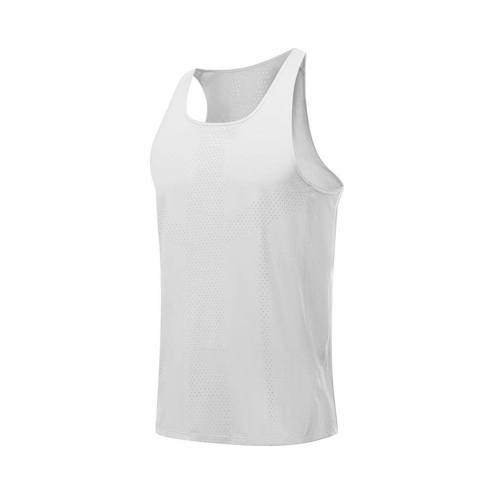 Men's Quick-Dry Running Vest - Lightweight, Sleeveless, Windproof, Fitness/Marathon Team Apparel with Custom Printing