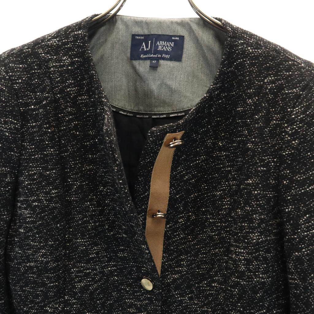 ARMANI JEANS No color jacket 42 Black series Women Used