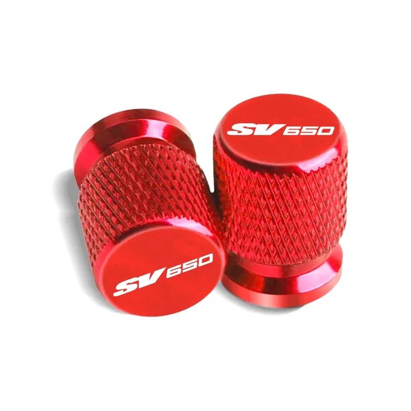 Motorcycle Accessories 7 Colors Aluminum Tyre Valve Cover Tire Air Port Caps For Suzuki SV650 SV650X SV650S SV 650 S/X 1999-2009