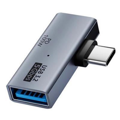 3'ü 1 arada USB C Dönüştürücü 100W Güç Dağıtımı Hızlı Hız 10Gbps İletim Dizüstü Bilgisayar Tablet Telefon Cihazları için Metal Muhafaza