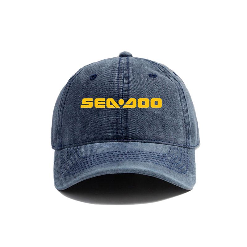 Sea Doo Unisex Cap Distressed Hats Seadoo Baseball Caps Unisex Retro Outdoor Summer Adjustable Hats MZ-139