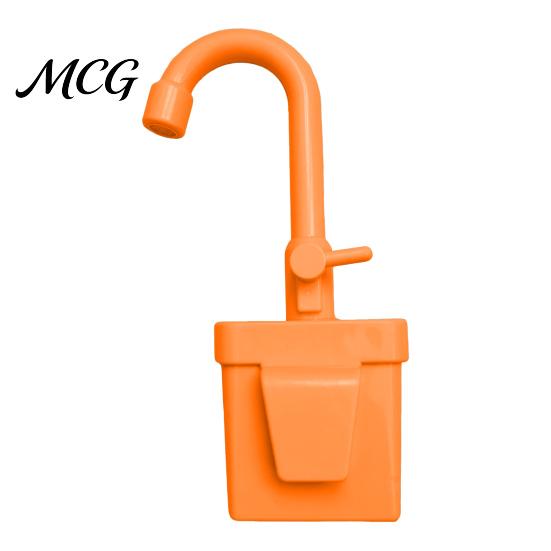 Electric Water Circulation Faucet Pretend Play Sink Toy Replacement, Realistic Running for Kids Kitchen, Dishwasher Safe Role Imaginative Accessory