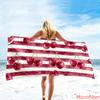 Watermelon Beach Towel Fashion Stripes Fruit Design Fun & Quirky Microfiber Towel for Beach Parties Pool Days, and Summer Fun