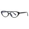 Trendy Small Frame Anti Blue Light Glasses Men and Women Fashion Cat Eyes Versatile Glasses Watching Computers Phones Goggles