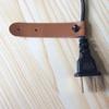 5Pcs Leather Cable Winder Charging Cable USB Cable Bundle Storage Leather Belt Adjustable Hole Buckle Design