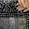 Mixed Shape 3D Fingernail Rhinestones Manicure Accessories DIY Nail Art Decorations Versatile