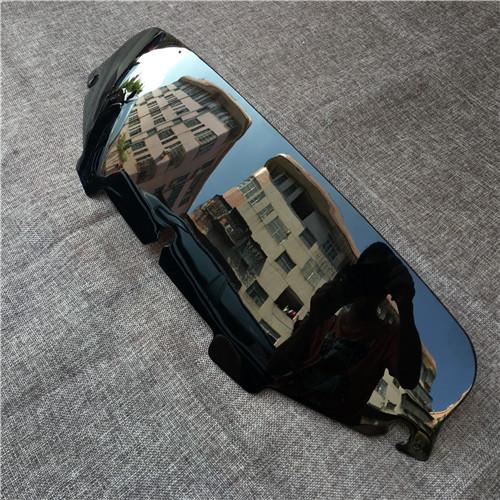 

Motorcycle 5 6 8 Black skull Windshield Windscreen Wing for Electra Street Glide Harley Touring 1996-2013