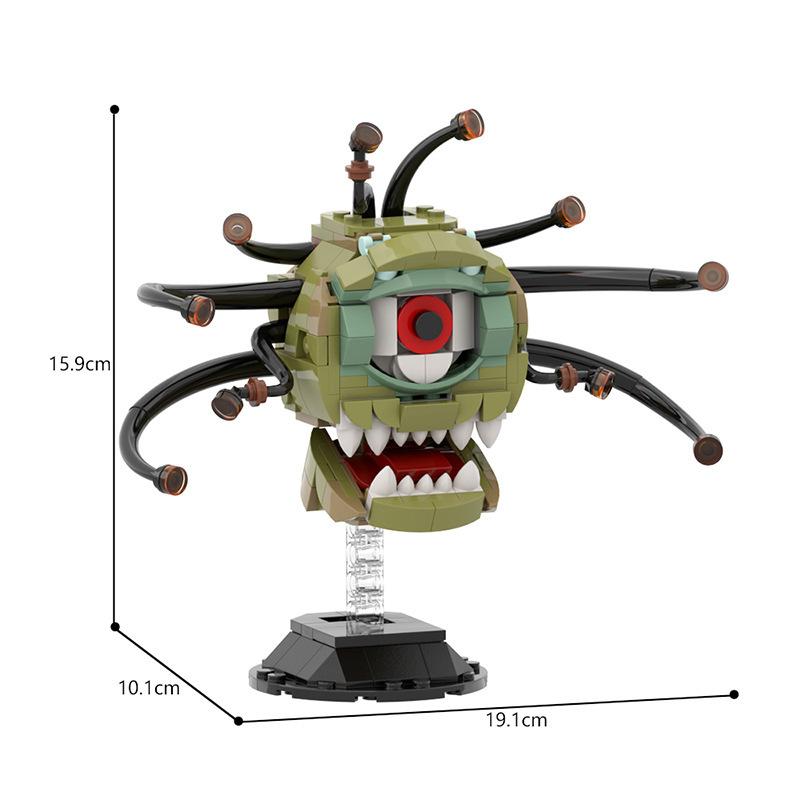 Terror Eye Monster Building Blocks Children'S Toy Gift Educational Fun Plaything For Kids Creative Brain Teaser Puzzle