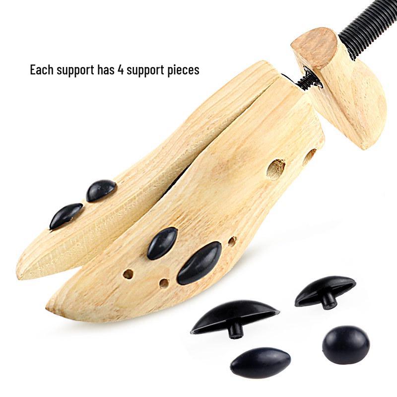 Întindător de pantofi reglabil din lemn de pin pentru pantofi de bărbați și de damă – Potrivit pentru pantofi cu toc înalt și pantofi plați