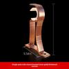 Roman Curtain Rod Bracket Set - Aluminum Alloy Base, Three Colors