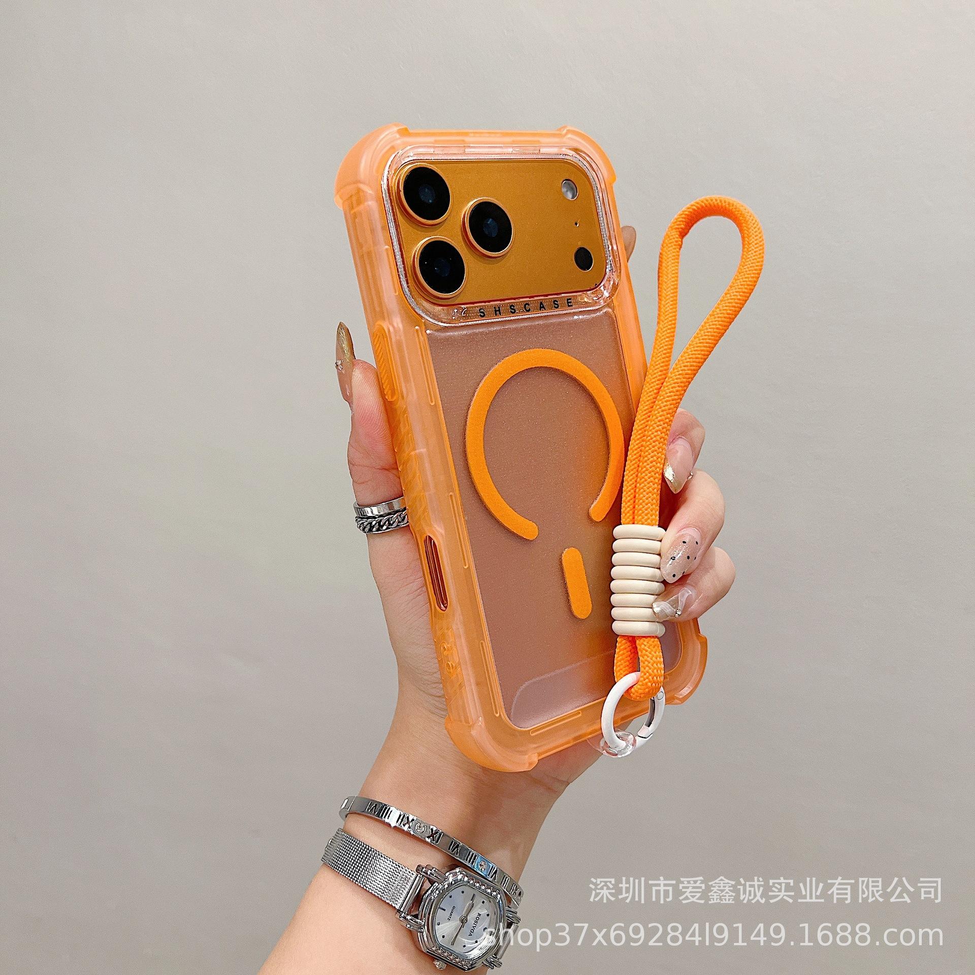 iPhone 17 PROMAX Color Frame 3-in-1 Drop-Proof Protective Case iPhone 14 Plus