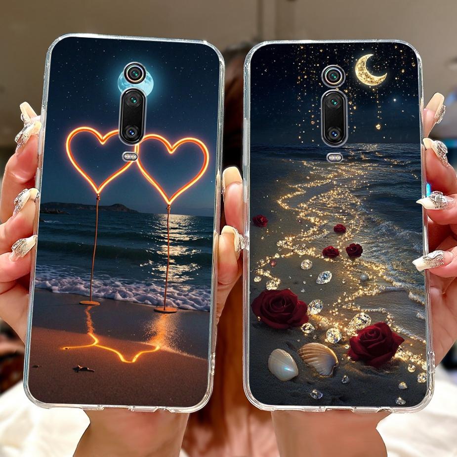 For Xiaomi Mi 9T Pro Case Cute Cat Lucky Koi Painted Cover Soft Silicone Phone Case For Xiaomi MI 9T Pro Mi9T 9TPro Fundas Coque
