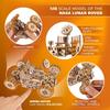 Ugears NASA Lunar Rover 70236 Wooden No Glue or Tools 3D Assembly Instructions Included Puzzle, Required, Puzzle,