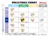MIKASA Volleyball Practice Ball, Size 4, for Junior High School and Women, Yellow/Blue, V430W, Recommended Internal Pressure 0.3 Kgf/cm²
