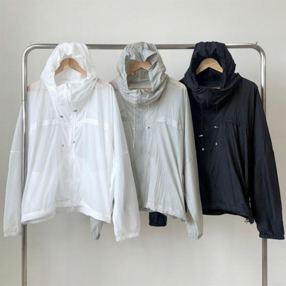 New ArrivalS Open Run Women S Summer Windbreaker Hoodie String Two Way Jacket