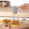 2/4x Stainless Steel Dual Ear Fine Mesh Filter Tea Infuser Fine Reusable Strainer Tea Strainer Filter For Most Cups Travel Mugs
