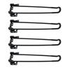 7Akiranoai Set of 4 Folding Table Legs, 32cm, Screws Included, Assembly Required, Folding Legs for Low Tables