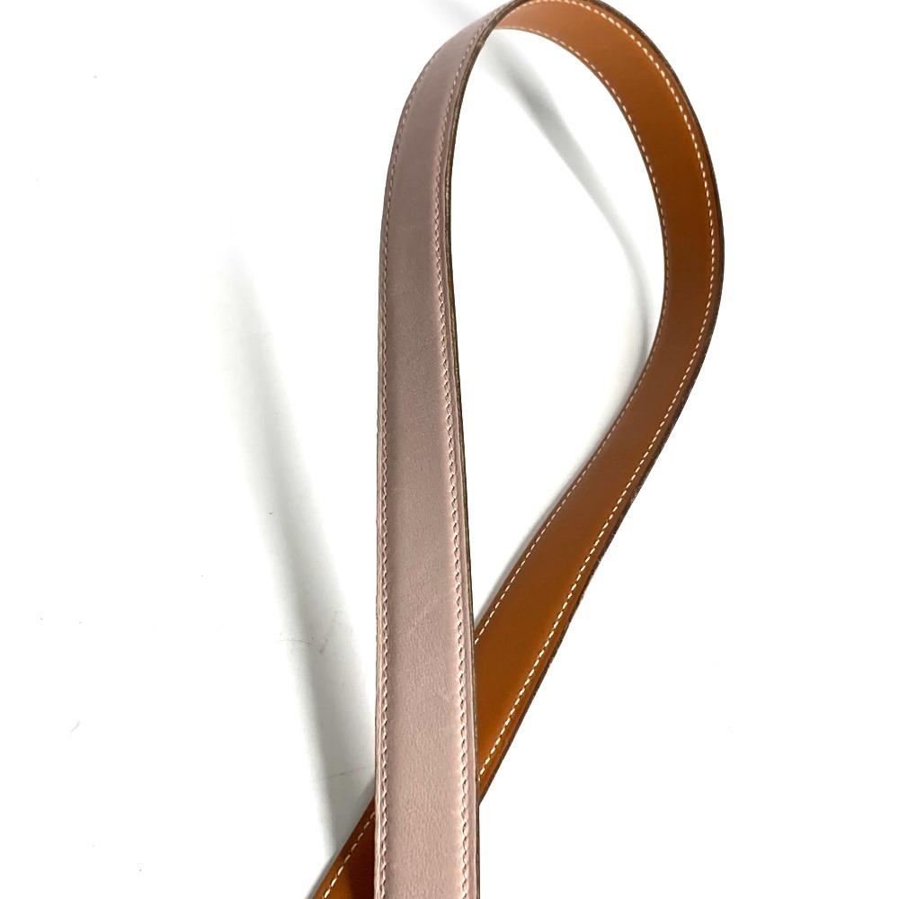 Hermes Belt Only  Belt Leather pink/Brown