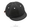 Unisex Denim Applique Baseball Cap - Korean & Japanese Style Soft Top Duckbill Hat Trend