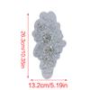 Blingbling Flower Patches Sew on Bannner Repair For Clothing Applique DIY Patches Blingbling Rhinestones Sew On Craft