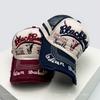 Baseball Stitching Stitched Embroidered Alphabet Mesh Women  Men For Neutral Gender Fresh Caps Peaked Hats Sunshade American Style Breathable