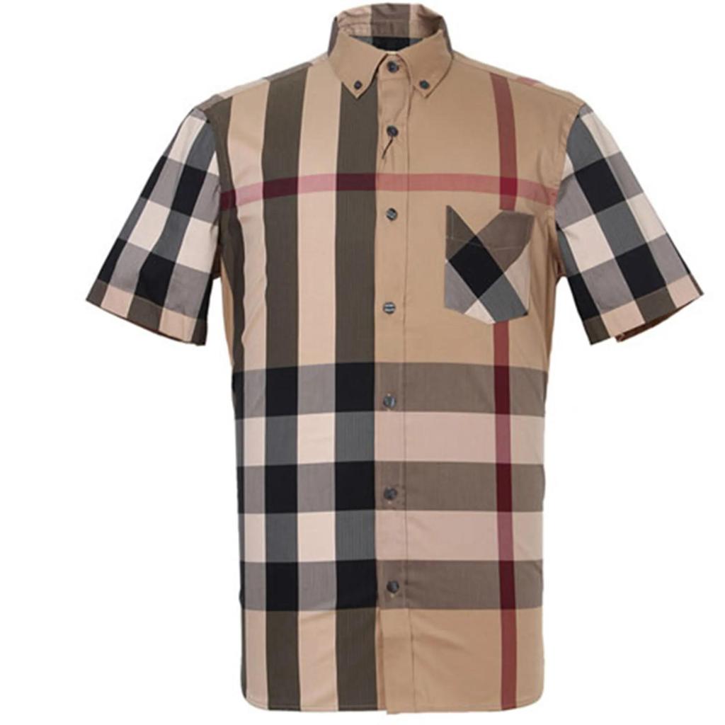 Burberry Shirts Men's Camel Moderate Other (Unisex) Shirts 40458371