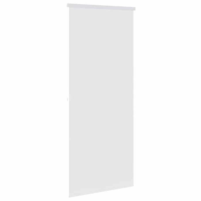 VidaXL Store Roulant de Douche 80x240 cm Blanc Rideau de Douche Salle de Bain 142841