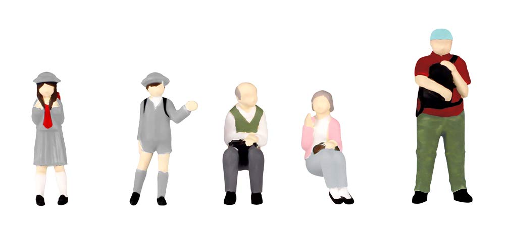 

Офис премьер-министра Супер Мини Фигурка 12 Набор «Автобусная остановка 2» масштаб ПВХ расписанная готовая фигурка 1/80 День 1/80