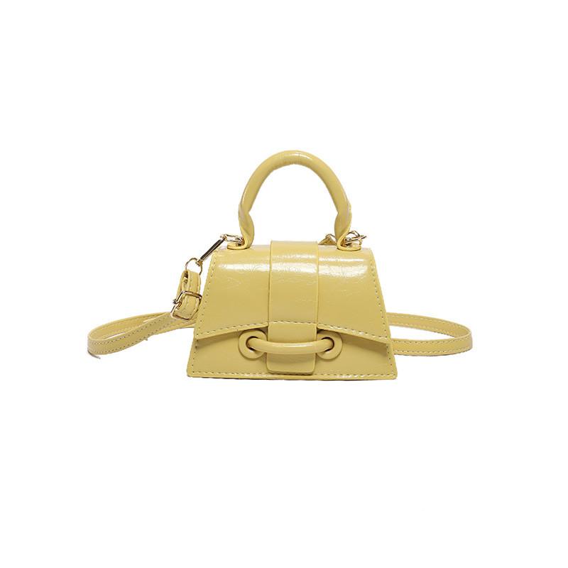 Chic Minimalist Stylish Handbag In Black White Orange Yellow Or Khaki Perfect For Everyday Use