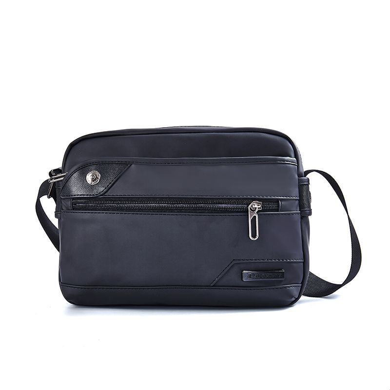 Simple Business Oxford Cloth Men's Messenger Bag Daily Commute Large Capacity Waterproof Wear-resistant Messenger Bag Men